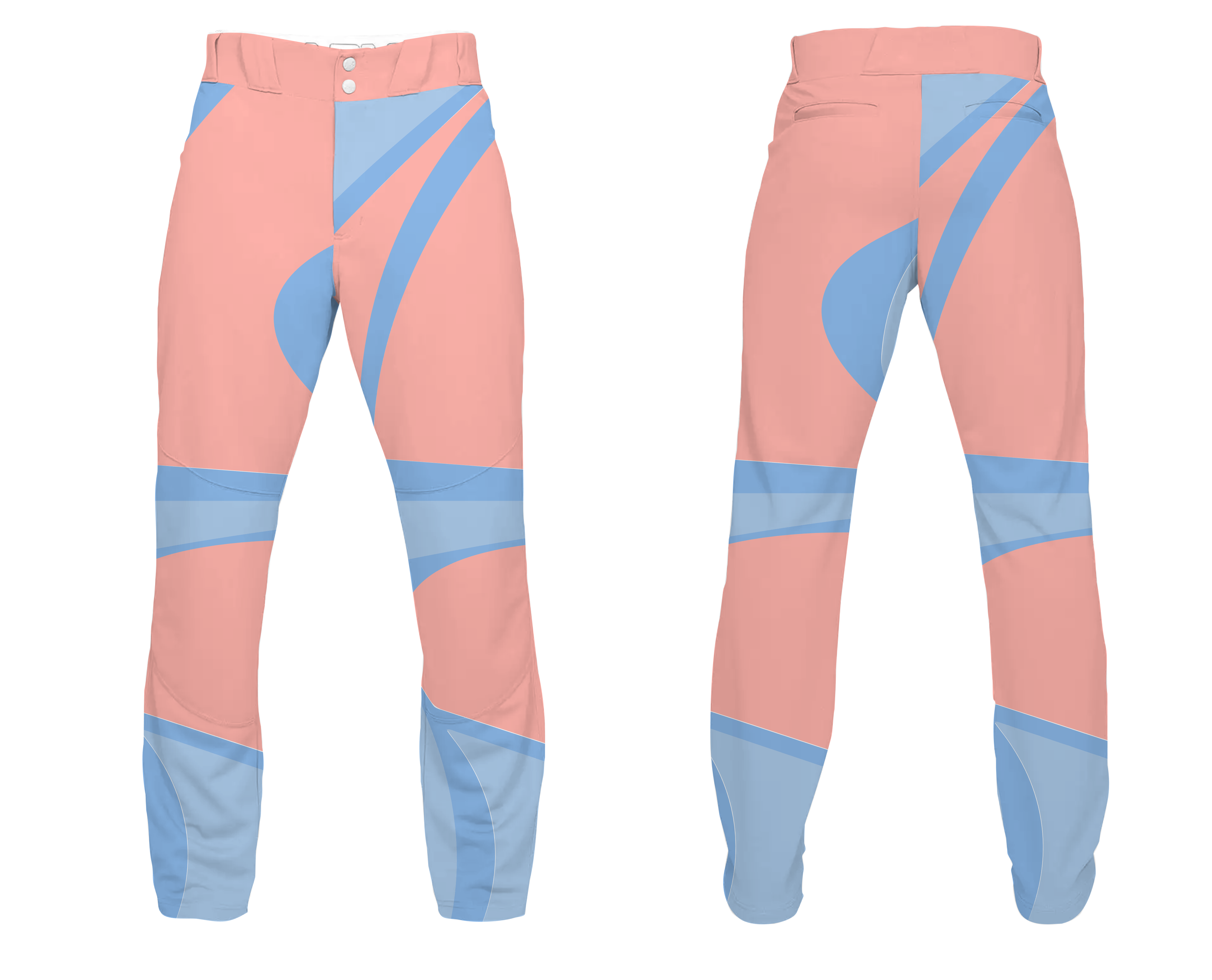 Custom 3d abstract  adult youth unisex softball pants - Softball-pants