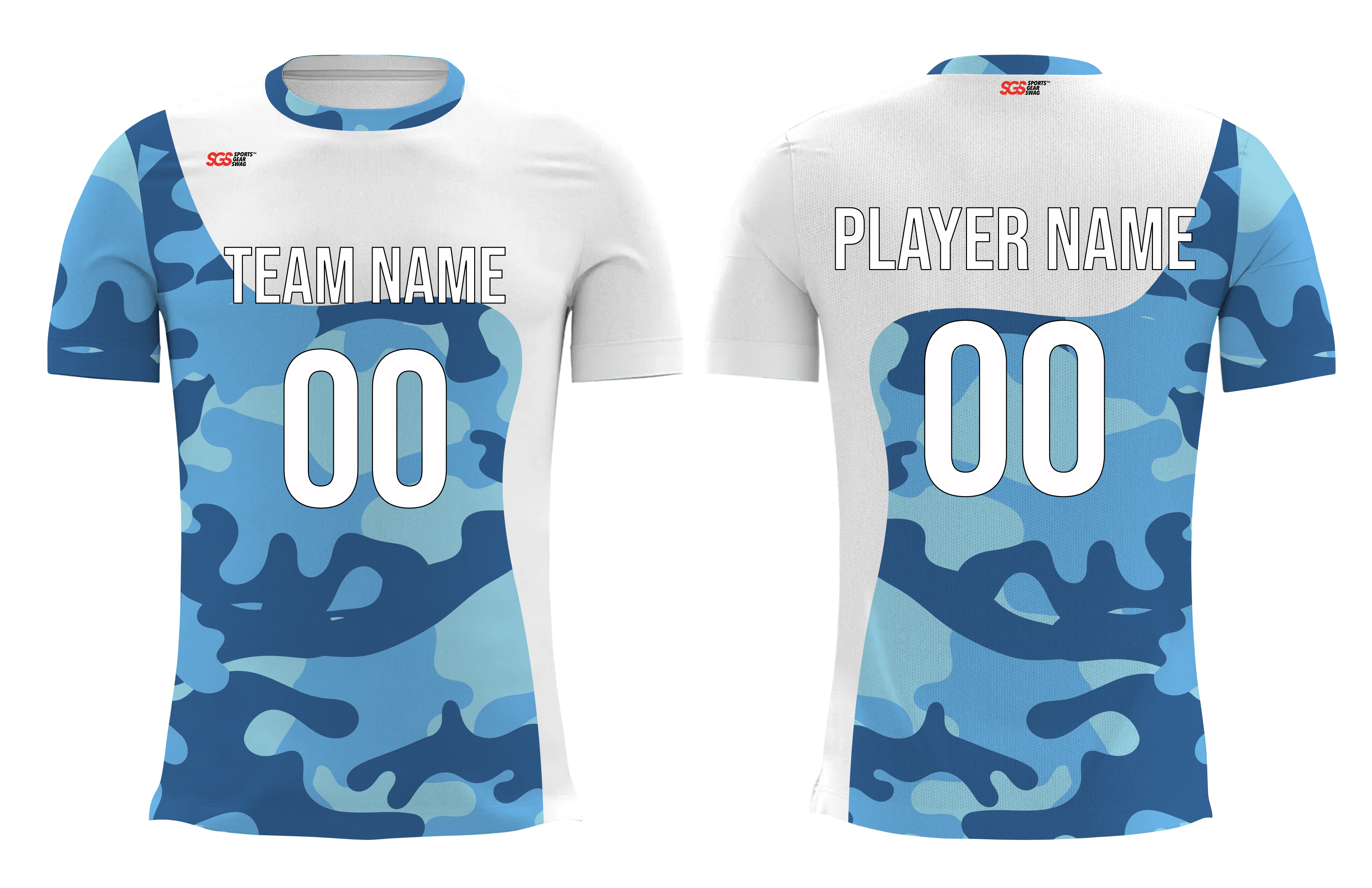 Custom cool camo adult youth volleyball unisex jersey - Jersey