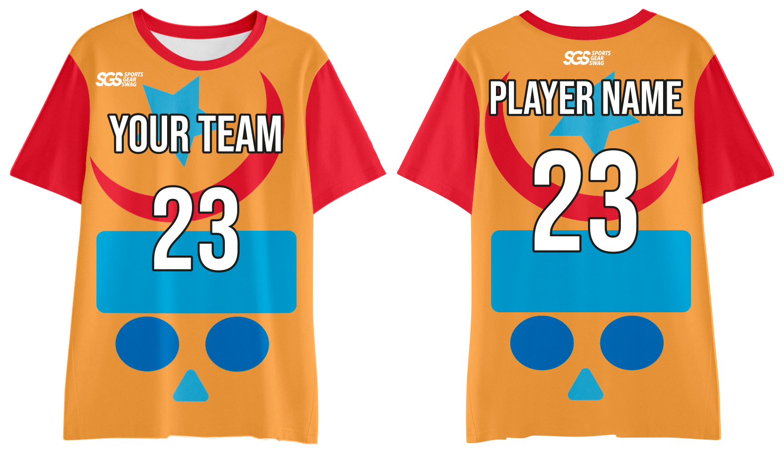 Custom moisture-wicking crescent adult youth unisex shirt - Jersey