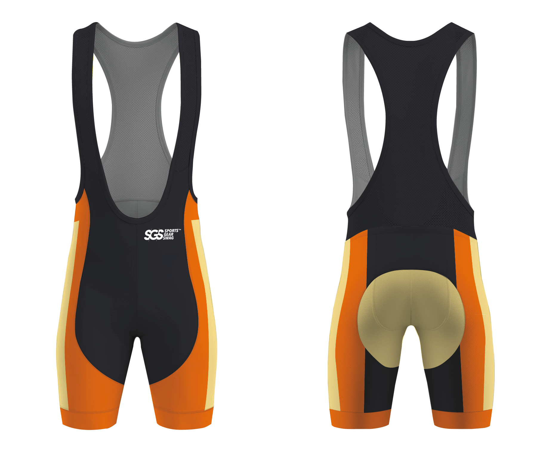 Custom spinwear adult youth unisex cycling bib - Cycling-bibs