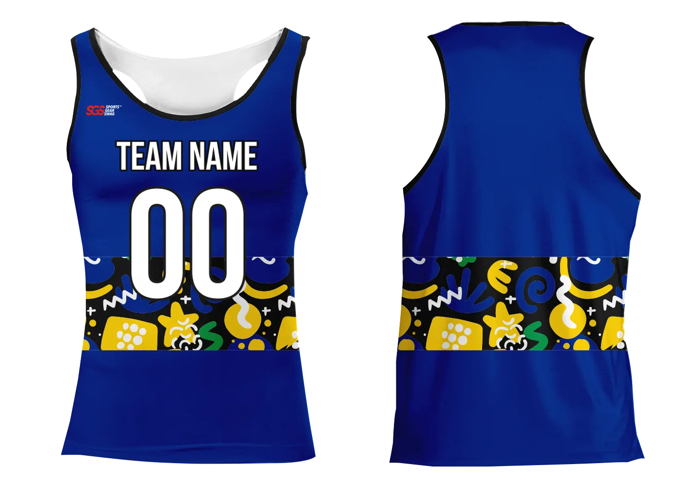Custom track tight fit singlets adult youth unisex unstoppable force - Track-singlets