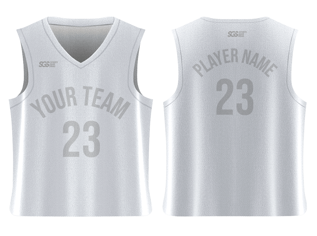 Custom classic sports style adult youth unisex basketball jersey - reversible uniform - Jersey