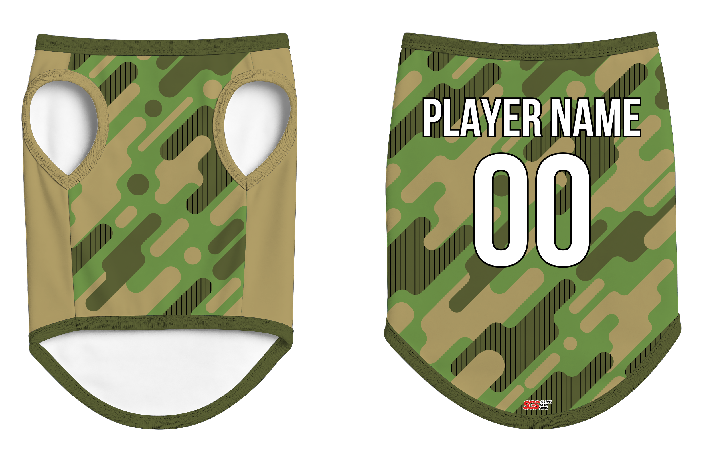 Custom pet shirt tactical camo - Pets-shirts