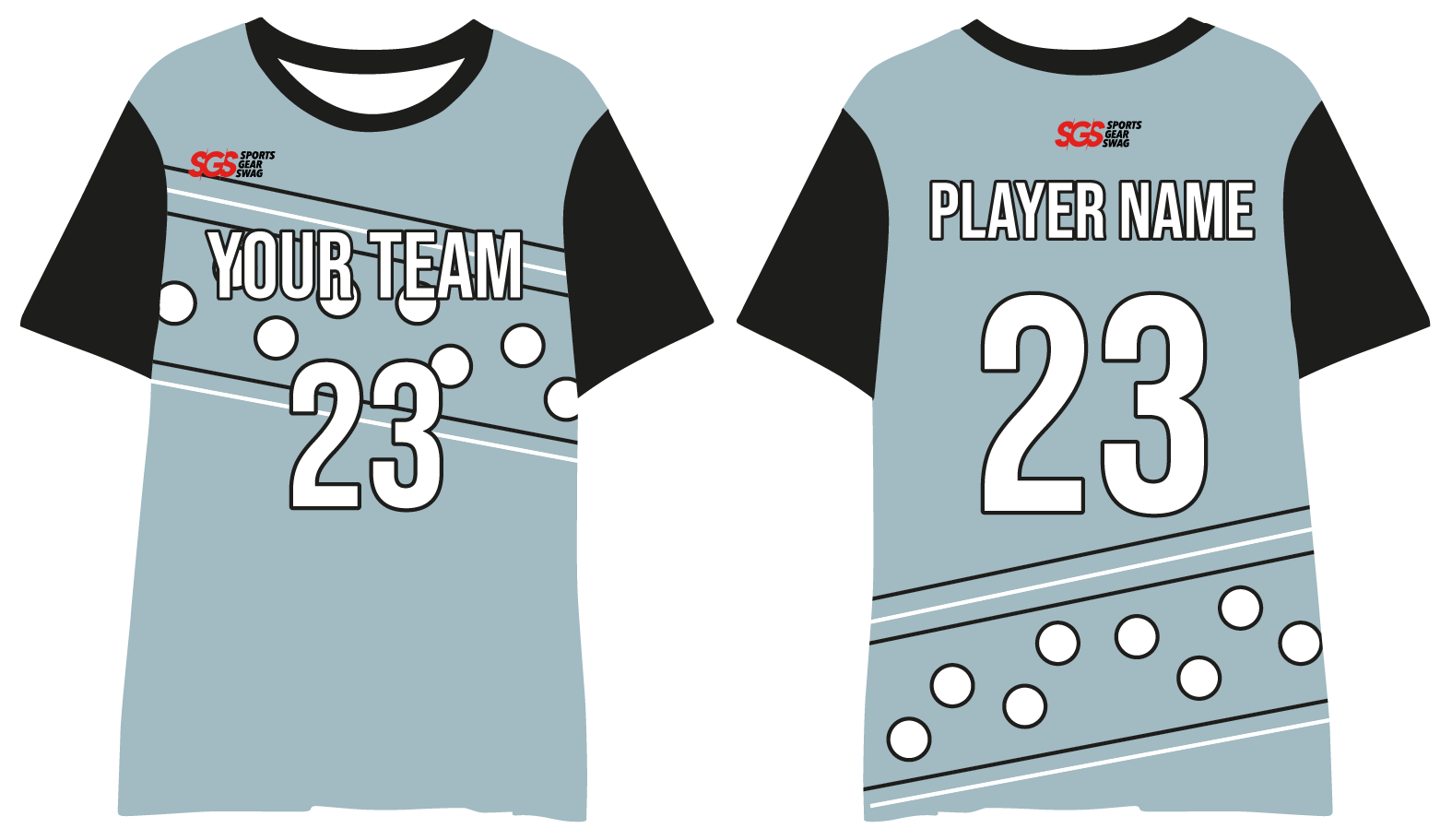 Custom short sleeve shirts adult youth unisex bare form - Jersey