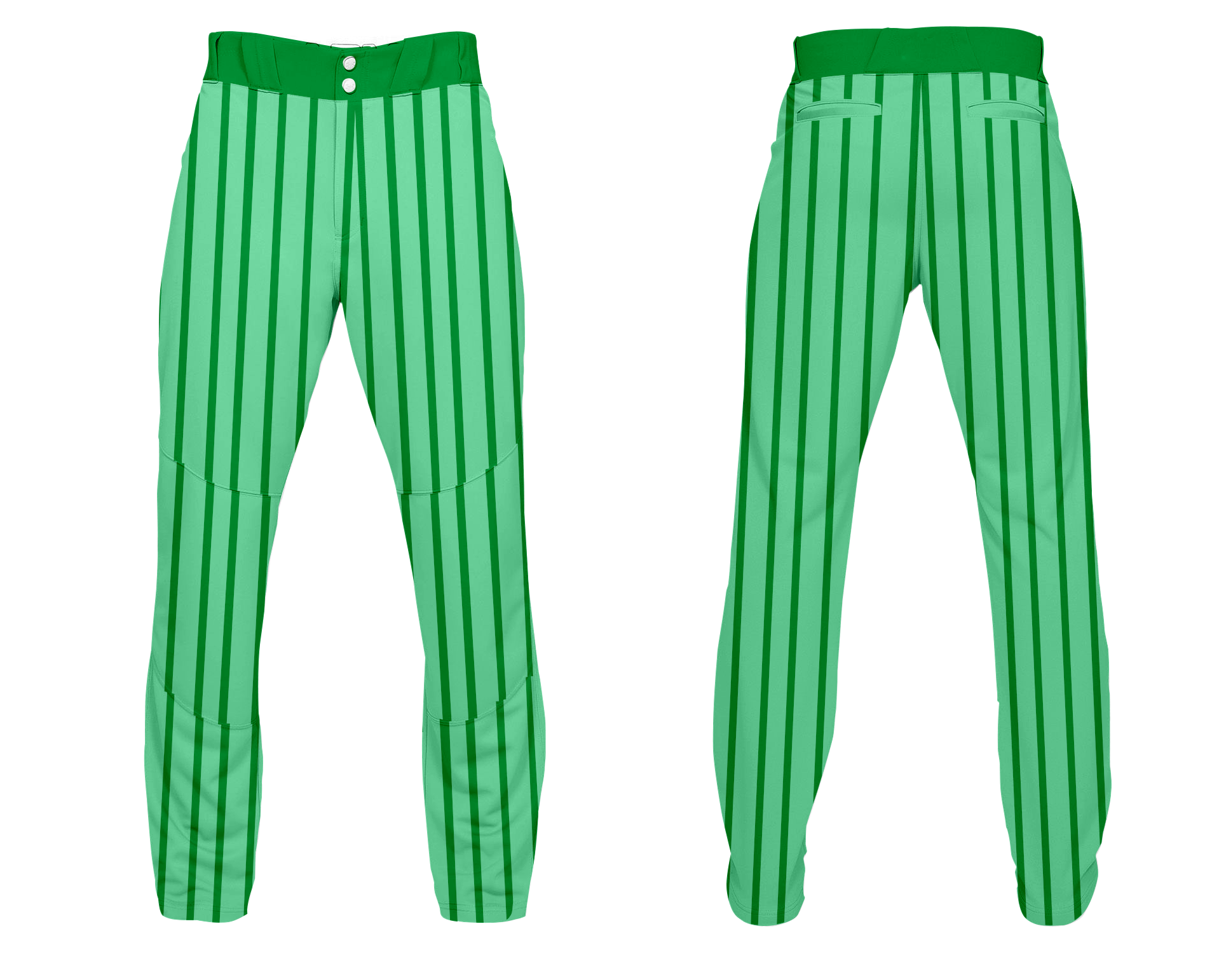 Custom vertical line design adult youth unisex baseball pants - Baseball-pants