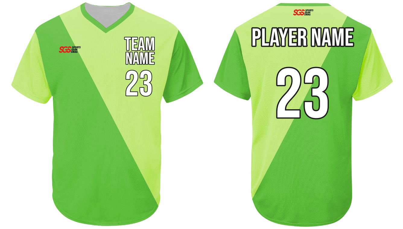 Custom classic solids adult youth unisex no buttons softball jersey - Jersey