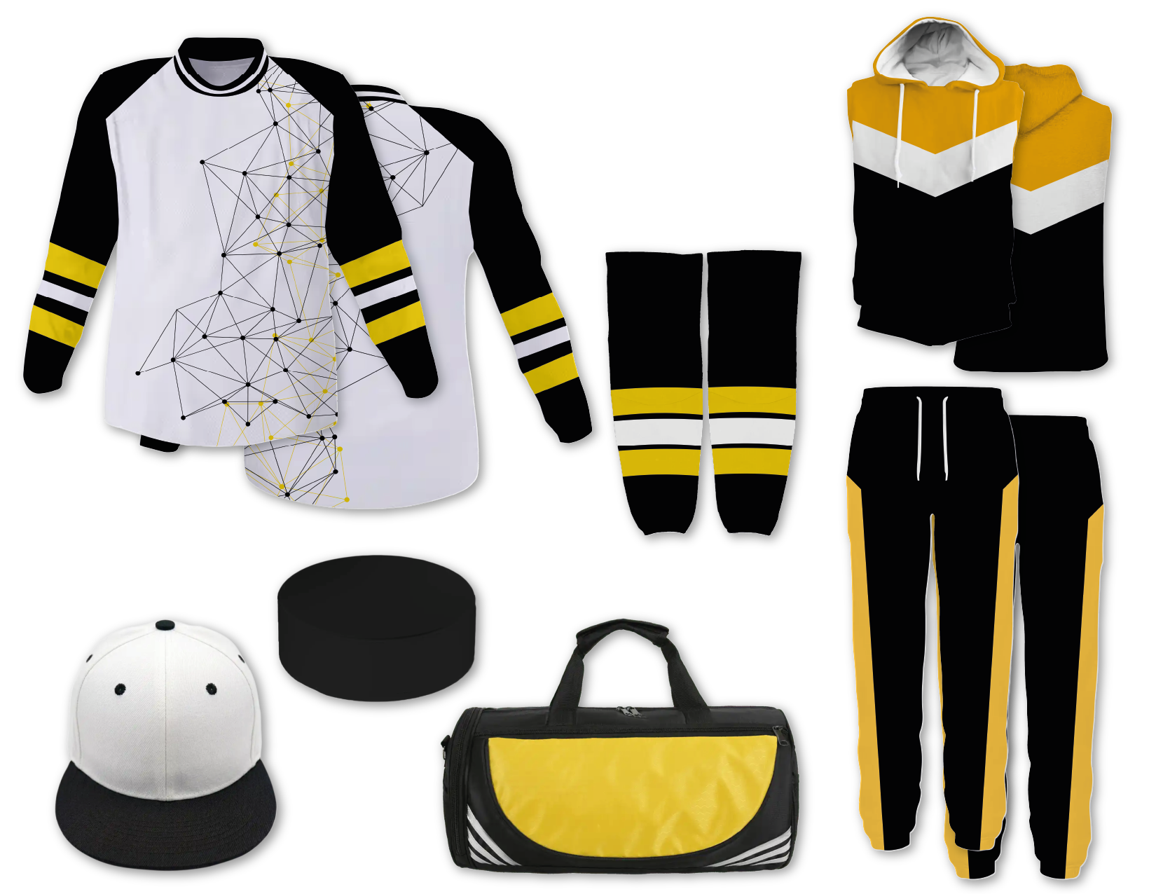 Custom multi lines adult youth unisex hockey jersey - Jersey