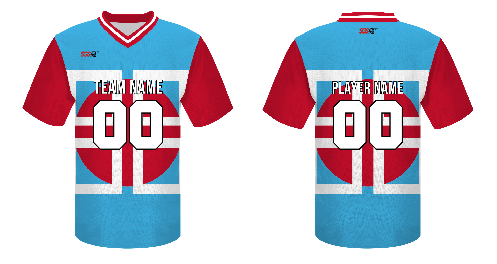 Custom high quality shapes adult youth unisex football long jersey - Jersey