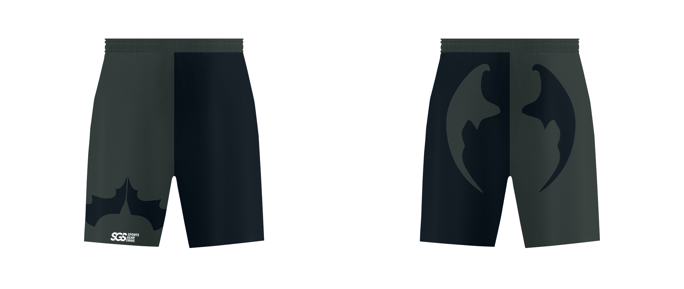 Custom bat design adult youth unisex cheerleading shorts - Cheerleading-shorts
