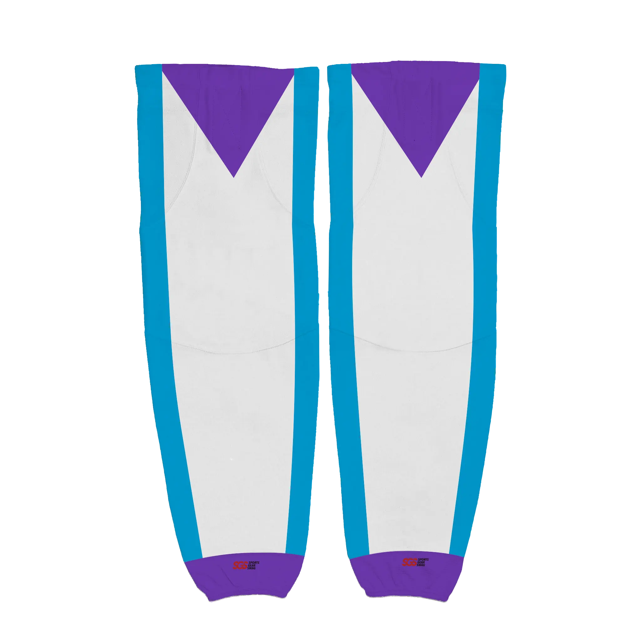 Custom hockey socks adult youth unisex glacier grip - Socks