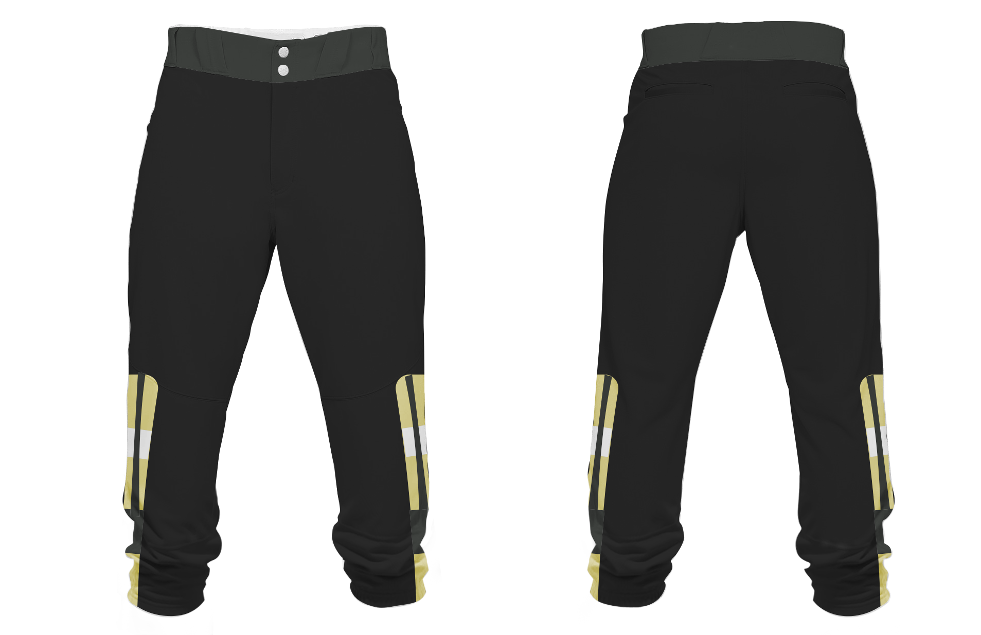 Custom casual design adult youth unisex knicker pants - Baseball-pants