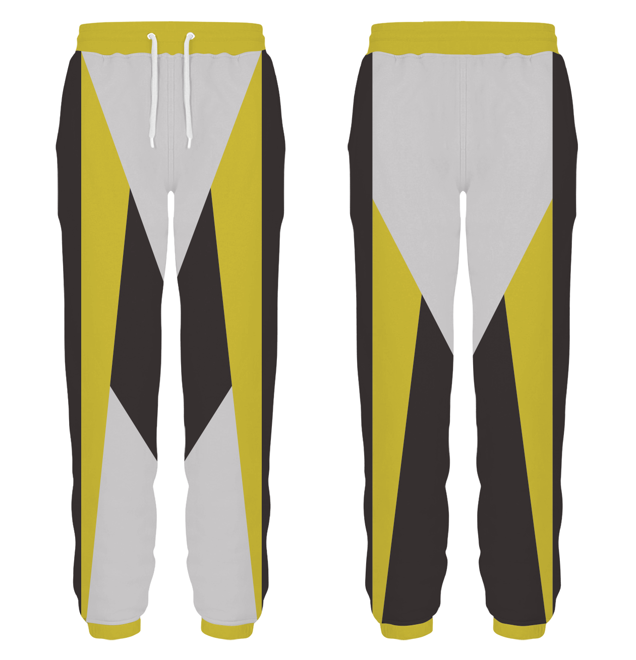 Custom unique shapes design adult youth unisex sweatpants - Sweatpant