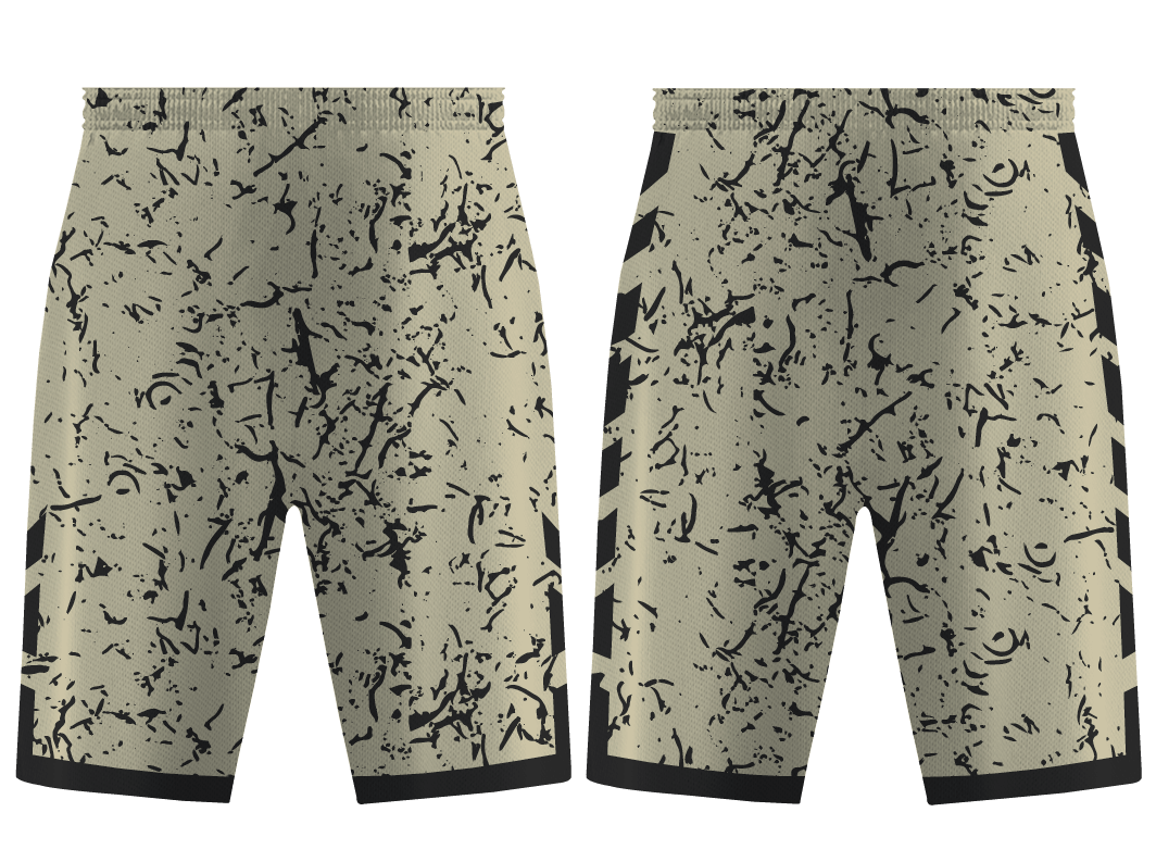 Custom veins abstract adult youth unisex basketball shorts - reversible uniform - Short