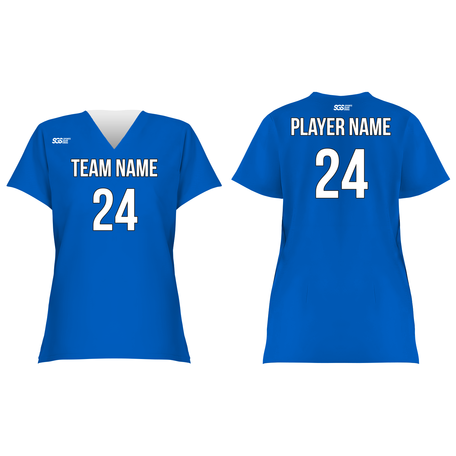 Custom women short sleeve scrubs top sky line - Scrub-tops