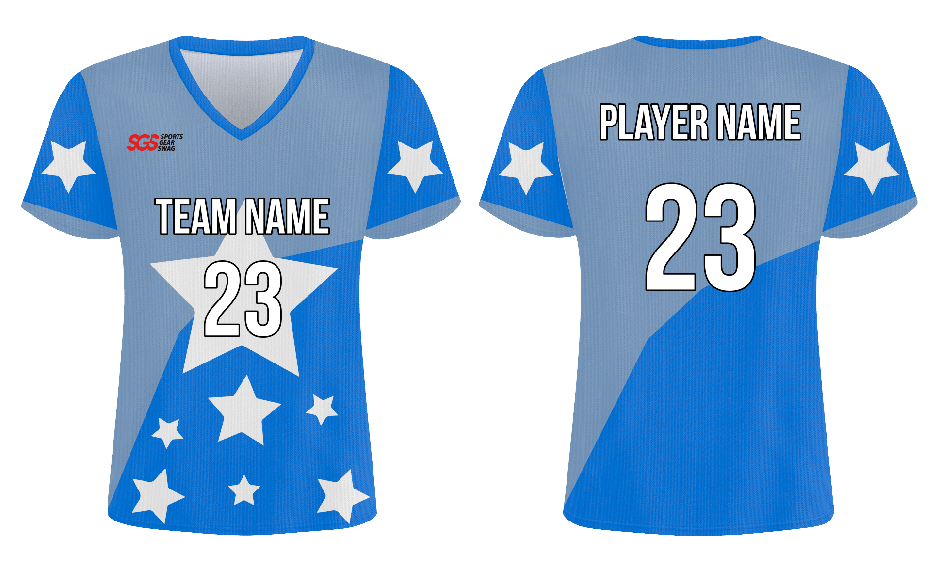 Custom mega stars adult youth soccer jersey - Jersey