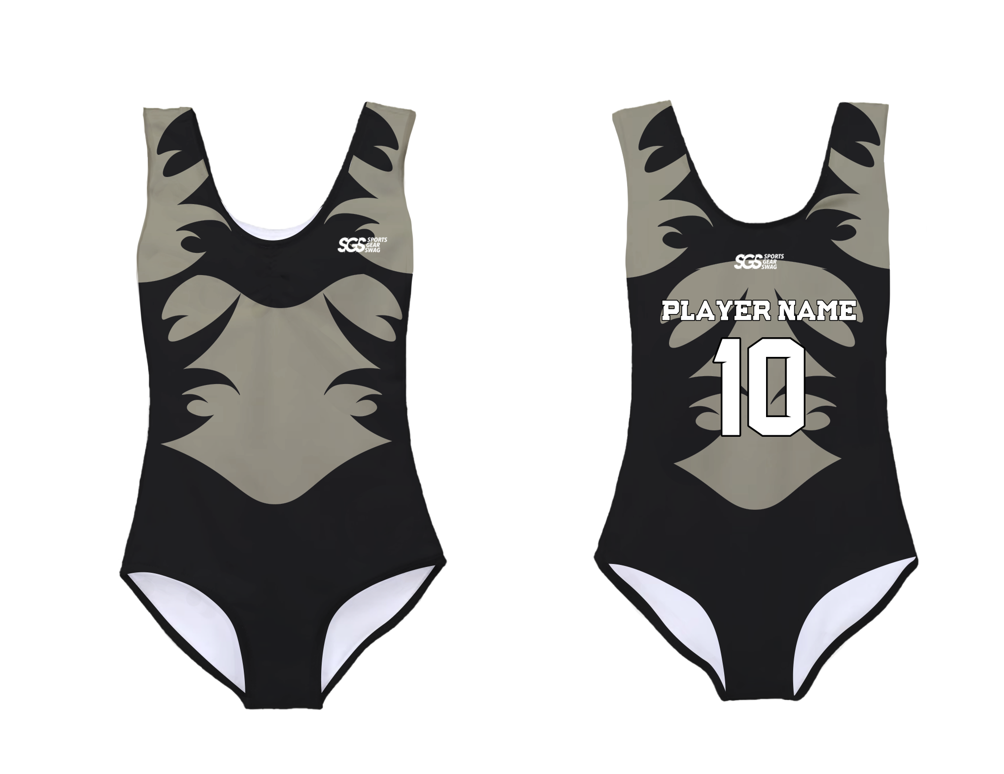 Custom sleeveless gymnastic uniform adult youth heroic flair - Gymnastics-uniforms