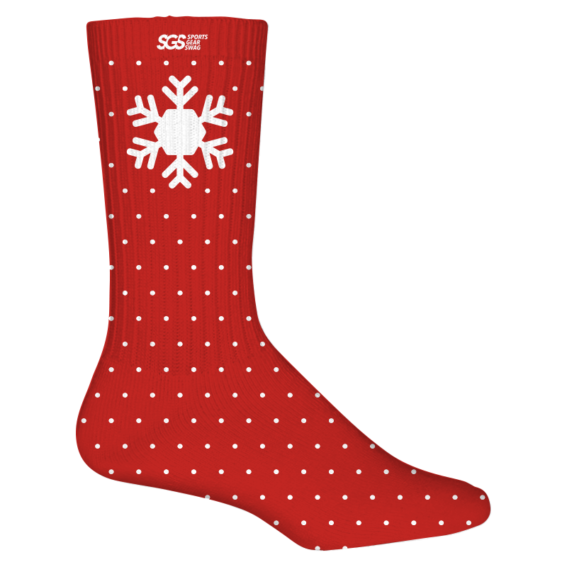 Custom christmas smile adult youth unisex solid socks - Socks