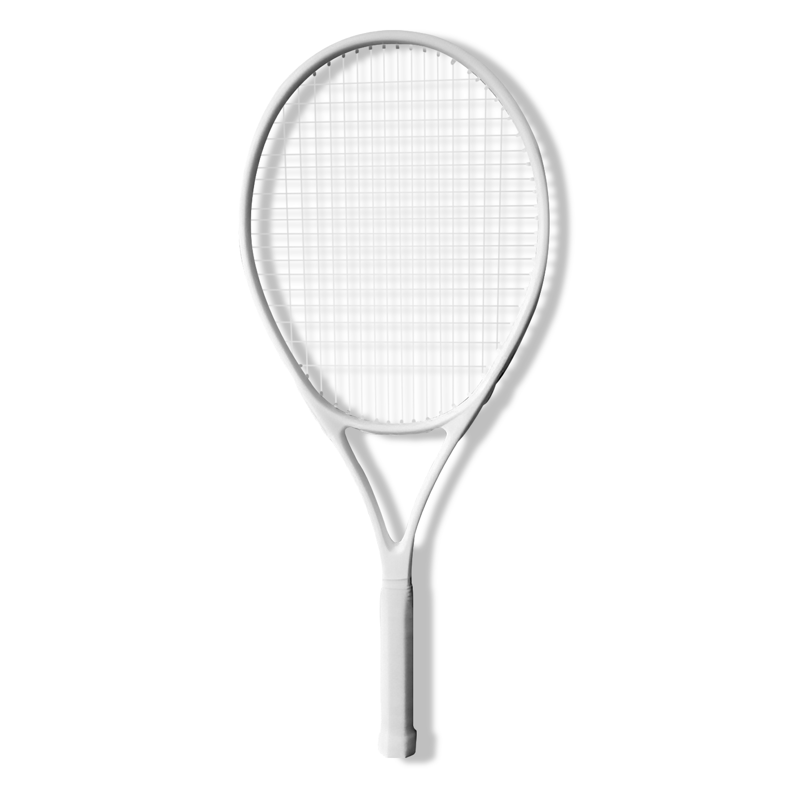 White tennis racket - Tennis-rackets