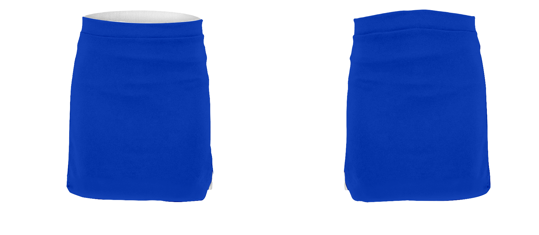 Custom cheerleading solid tight skirt adult youth power play - Skirts