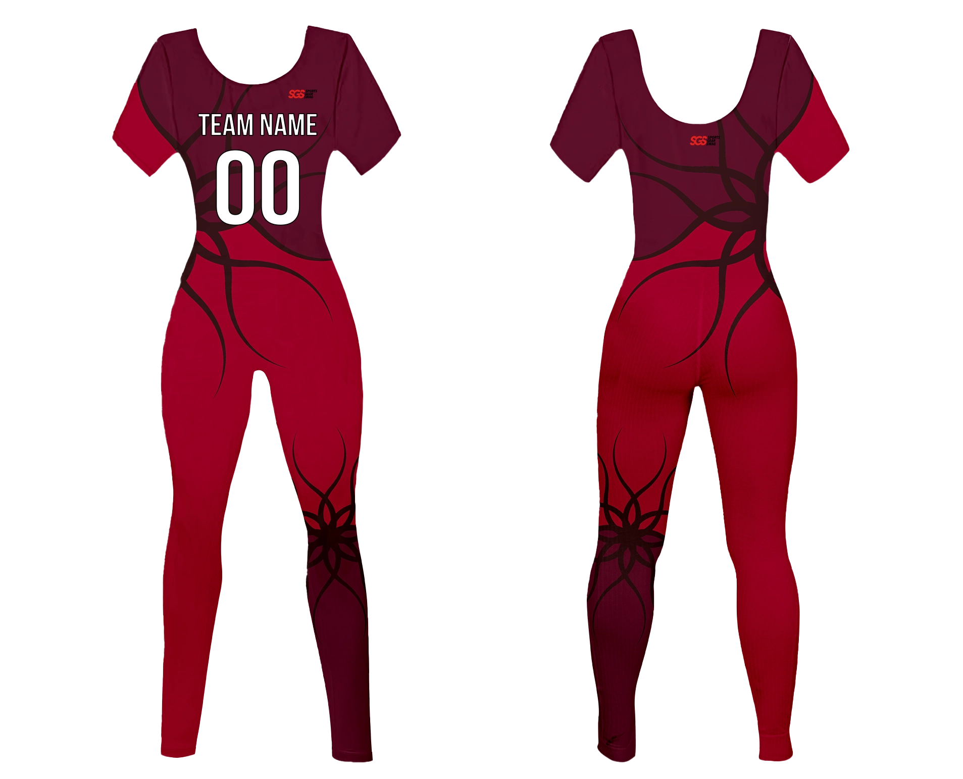 Custom women short sleeve dance bodysuit dancefloor diva - Dance-bodysuits