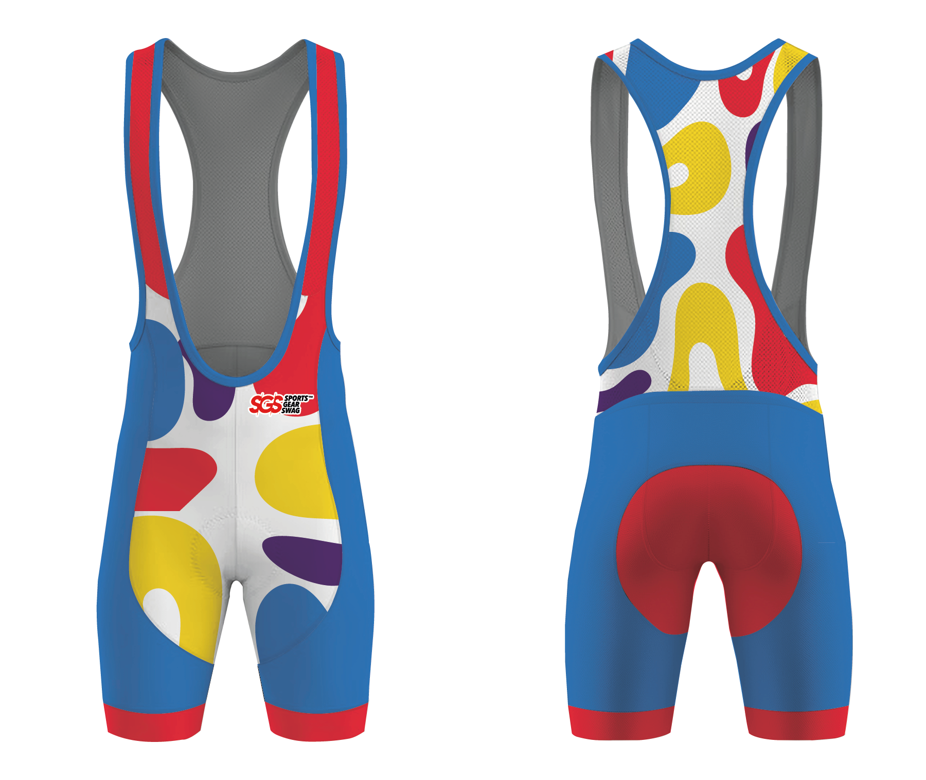 Custom oneteam adult youth unisex cycling bib - Cycling-bibs