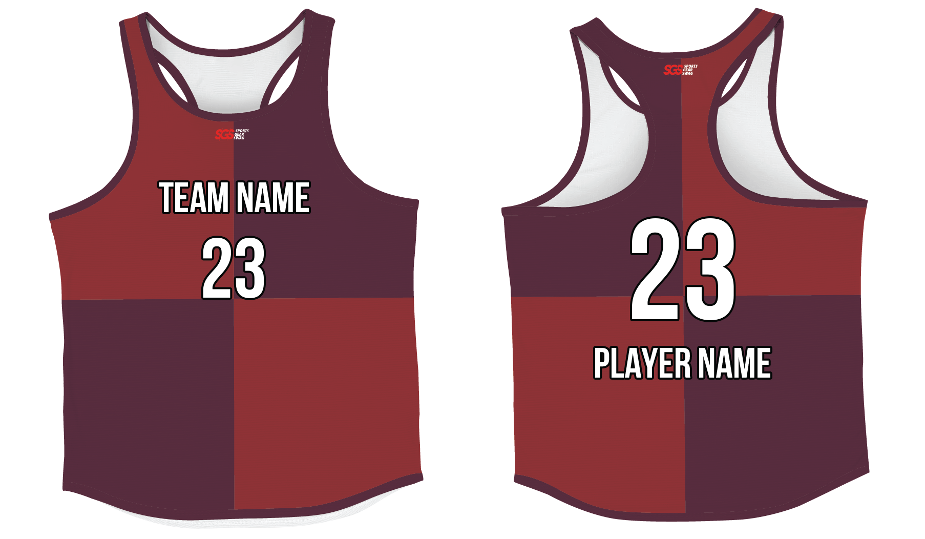 Custom track singlets adult youth unisex blitz force - Track-singlets