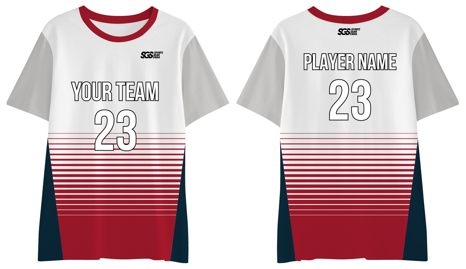 Custom moisture-wicking simple adult youth unisex shirt - Rugby-jerseys