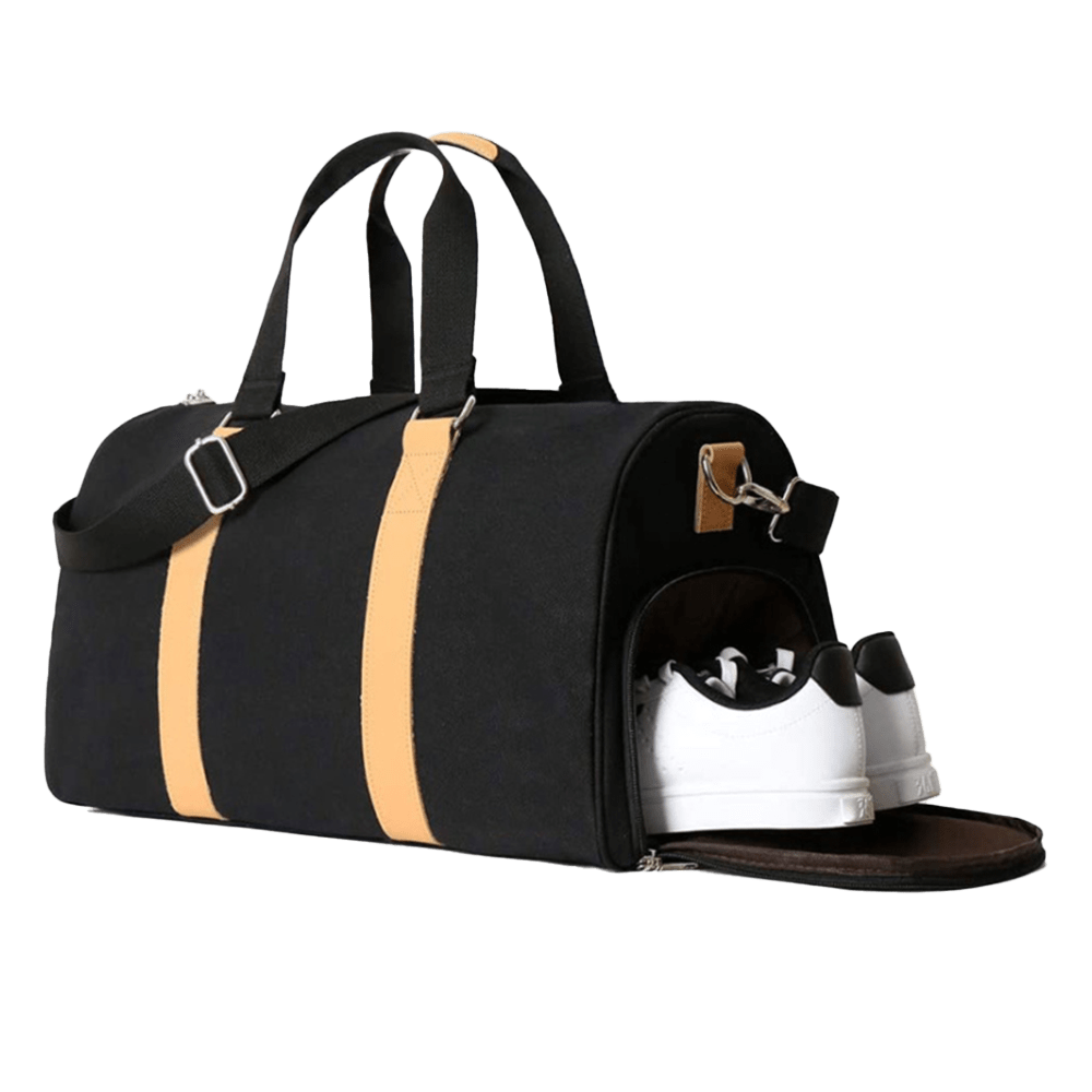 Black and yellow duffle bag - Duffle-bags