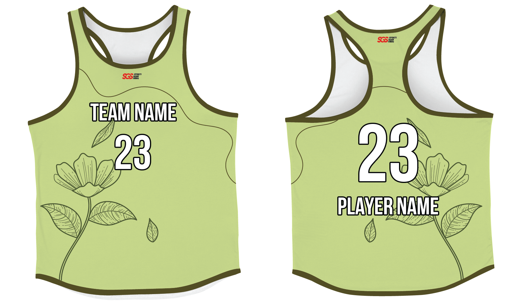 Custom track singlets adult youth unisex light sporty - Track-singlets
