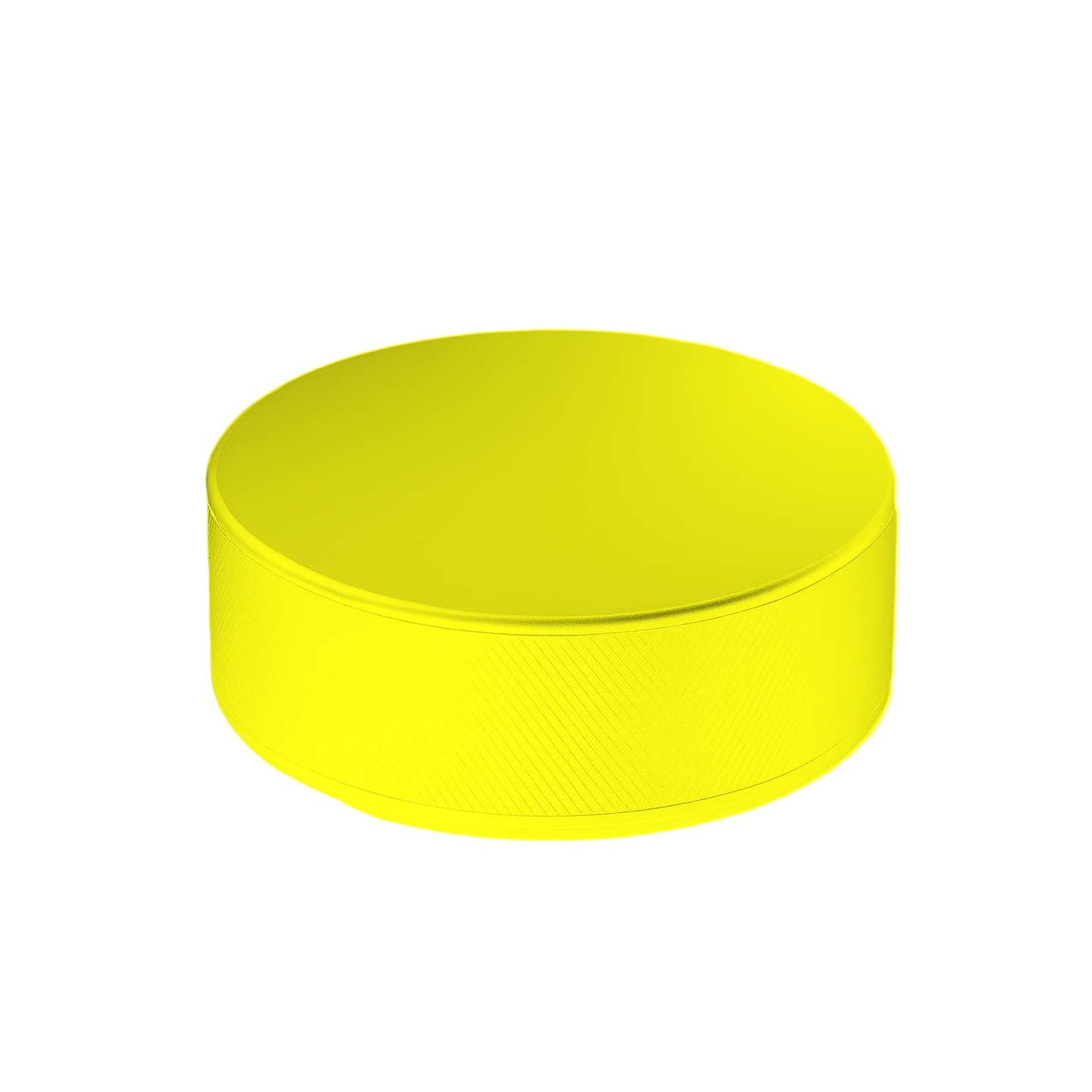 Custom hockey puck yellow - Hockey-pucks