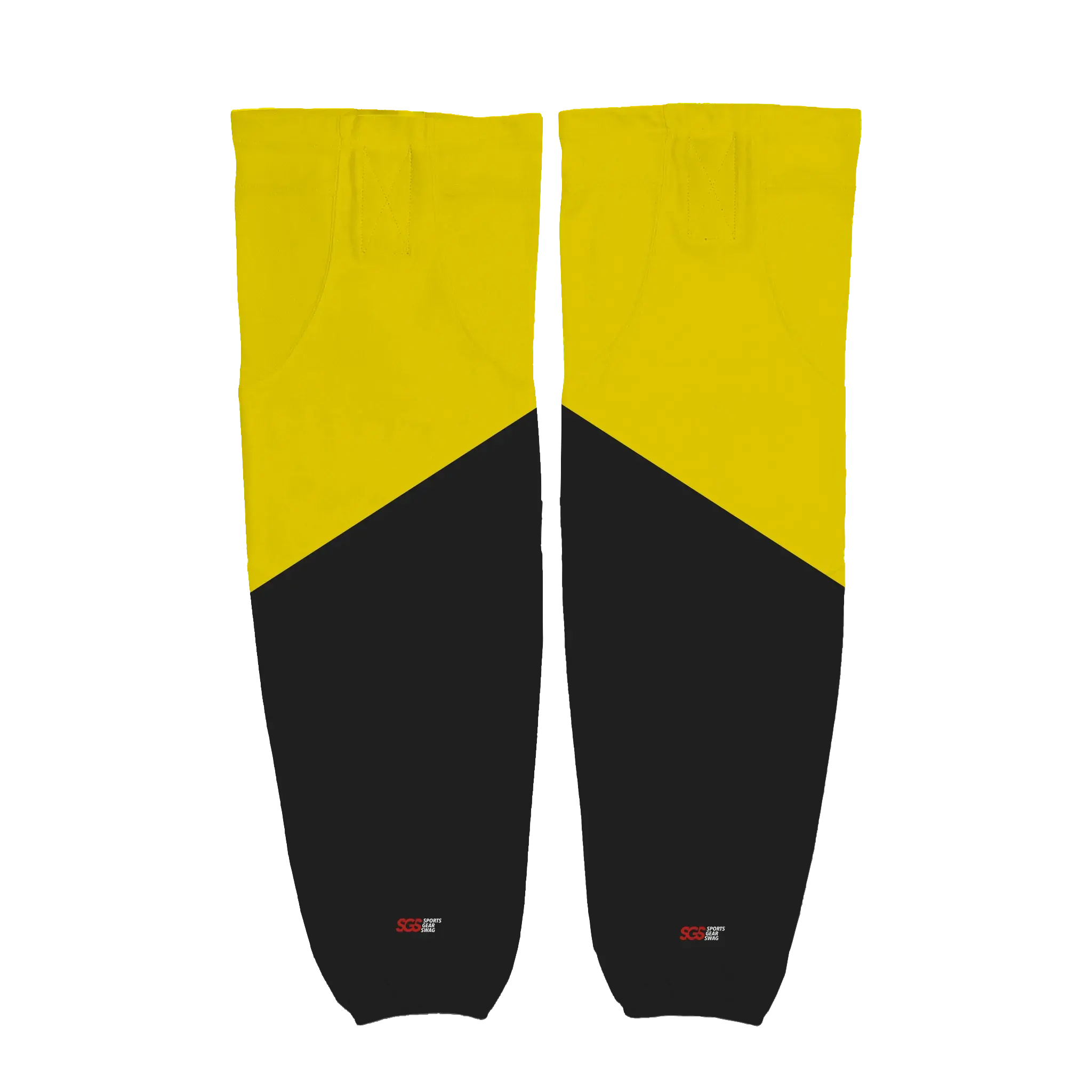 Custom hockey socks adult youth unisex molten yellow - Socks
