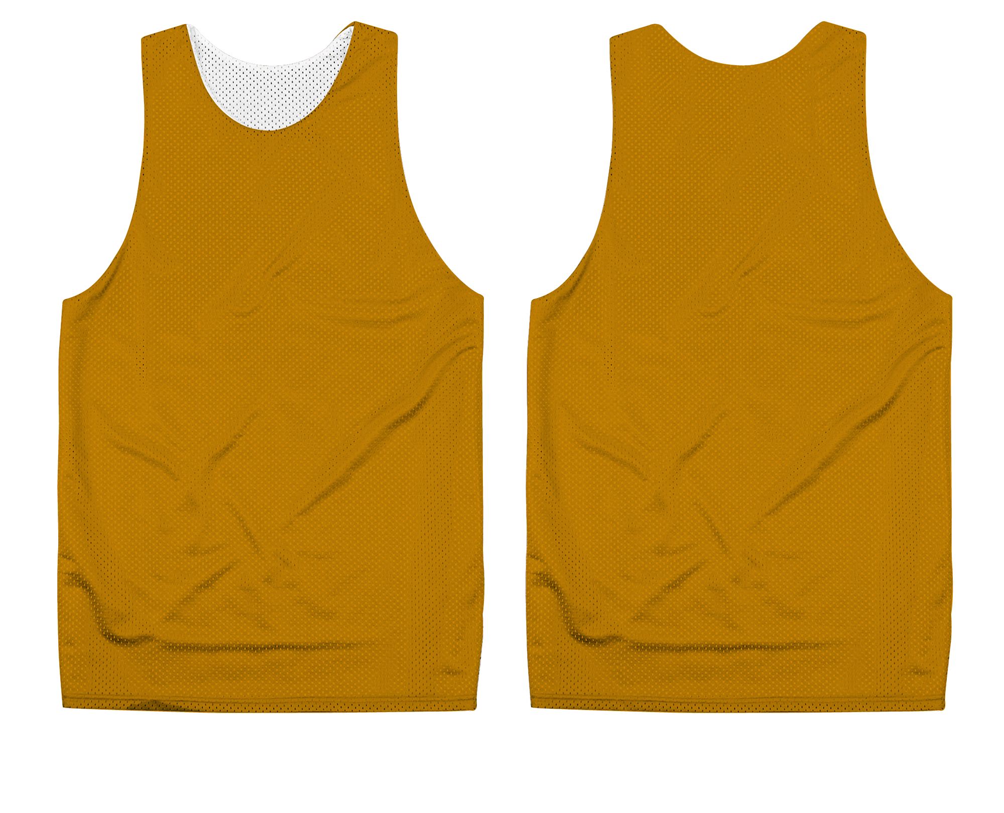 Custom brown adult youth unisex pinnies - Pinnies