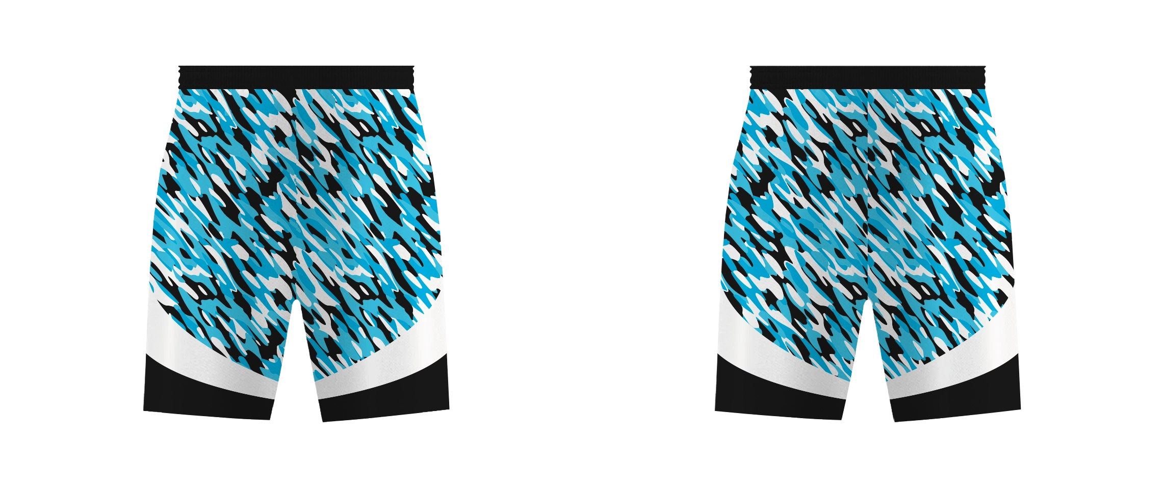 Custom sleeve camo adult youth unisex cheerleading shorts - Cheerleading-shorts