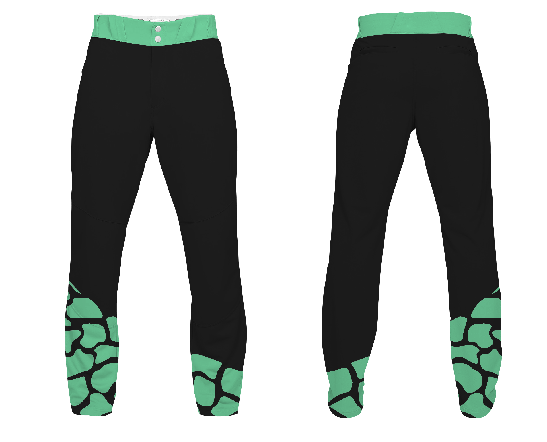 Custom reptile skin animal adult youth unisex softball pants - Softball-pants