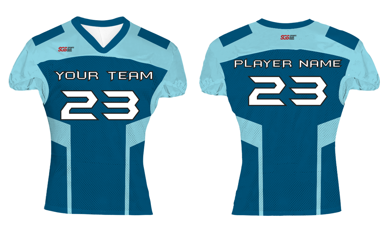 Custom classic solid youth unisex football compress jersey - Jersey