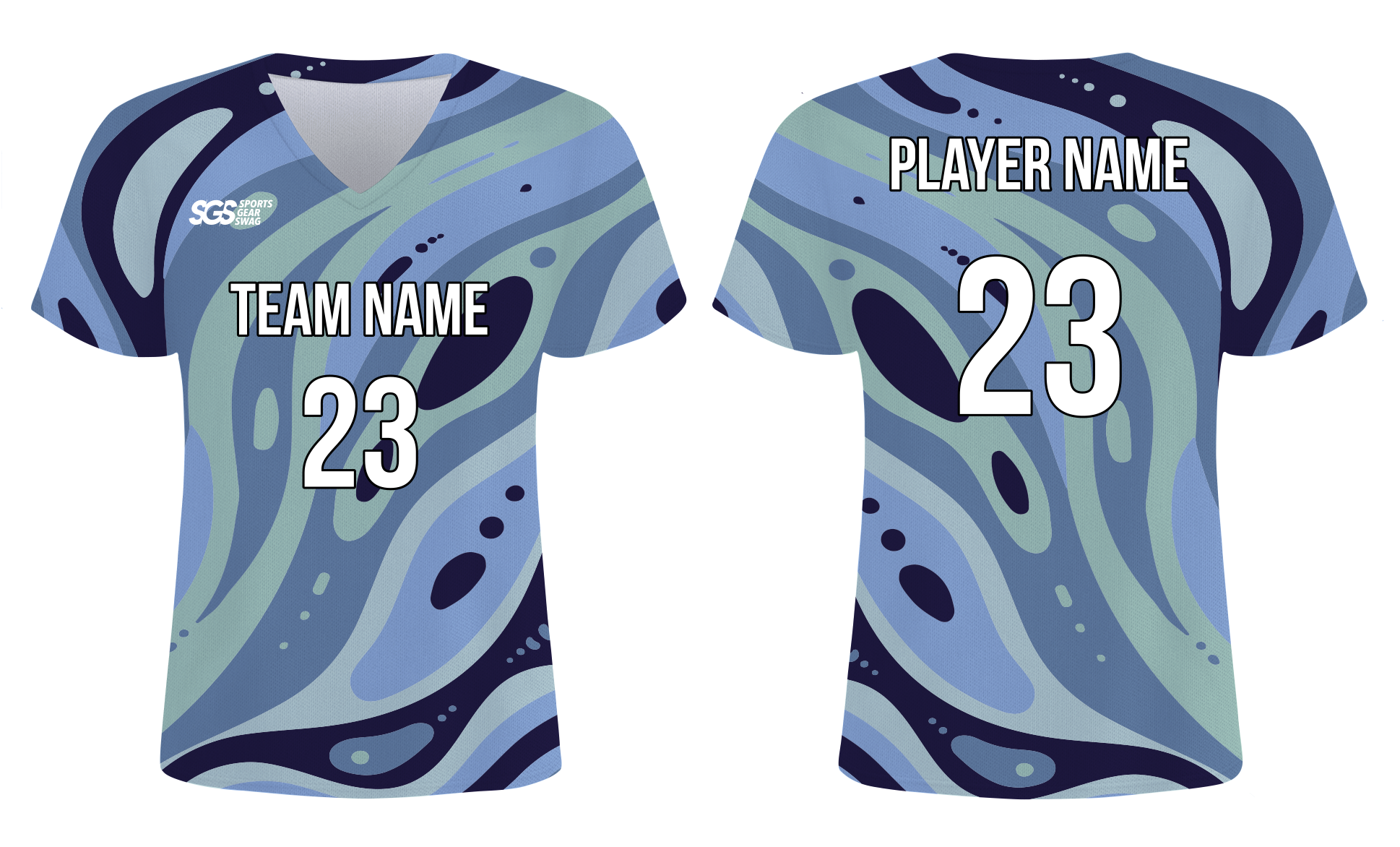 Custom unique abstract adult youth soccer jersey - Jersey