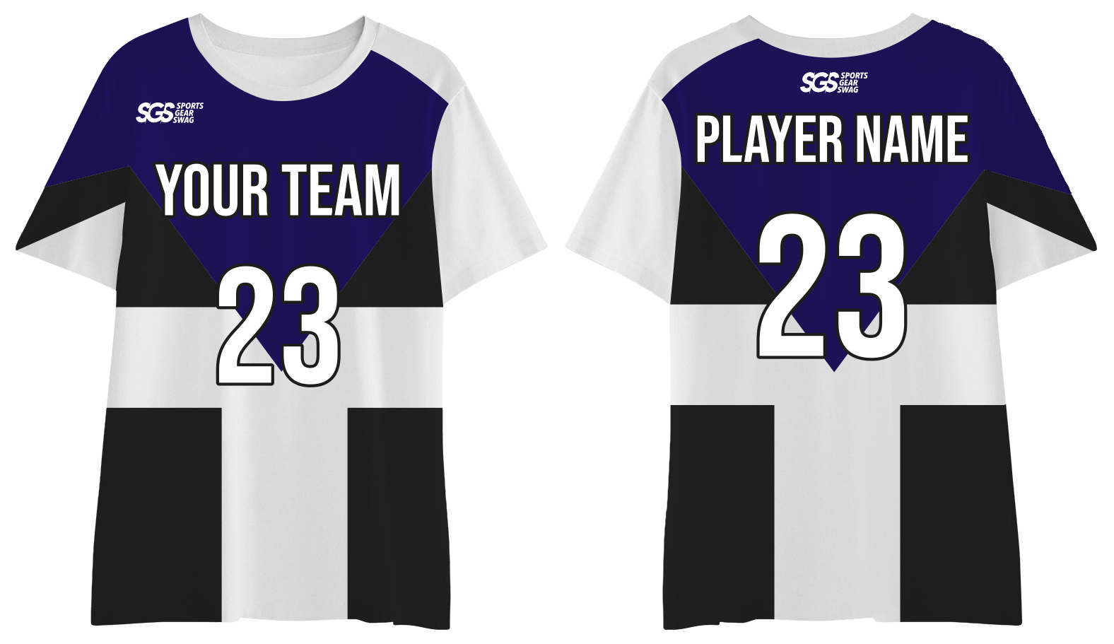 Custom moisture wicking minimal adult youth unisex shirt - Jersey