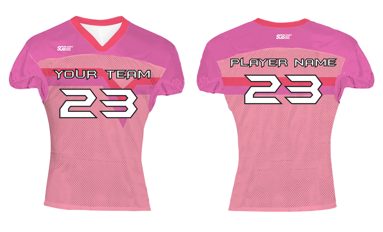 Custom simple solids adult youth unisex football jersey - Jersey