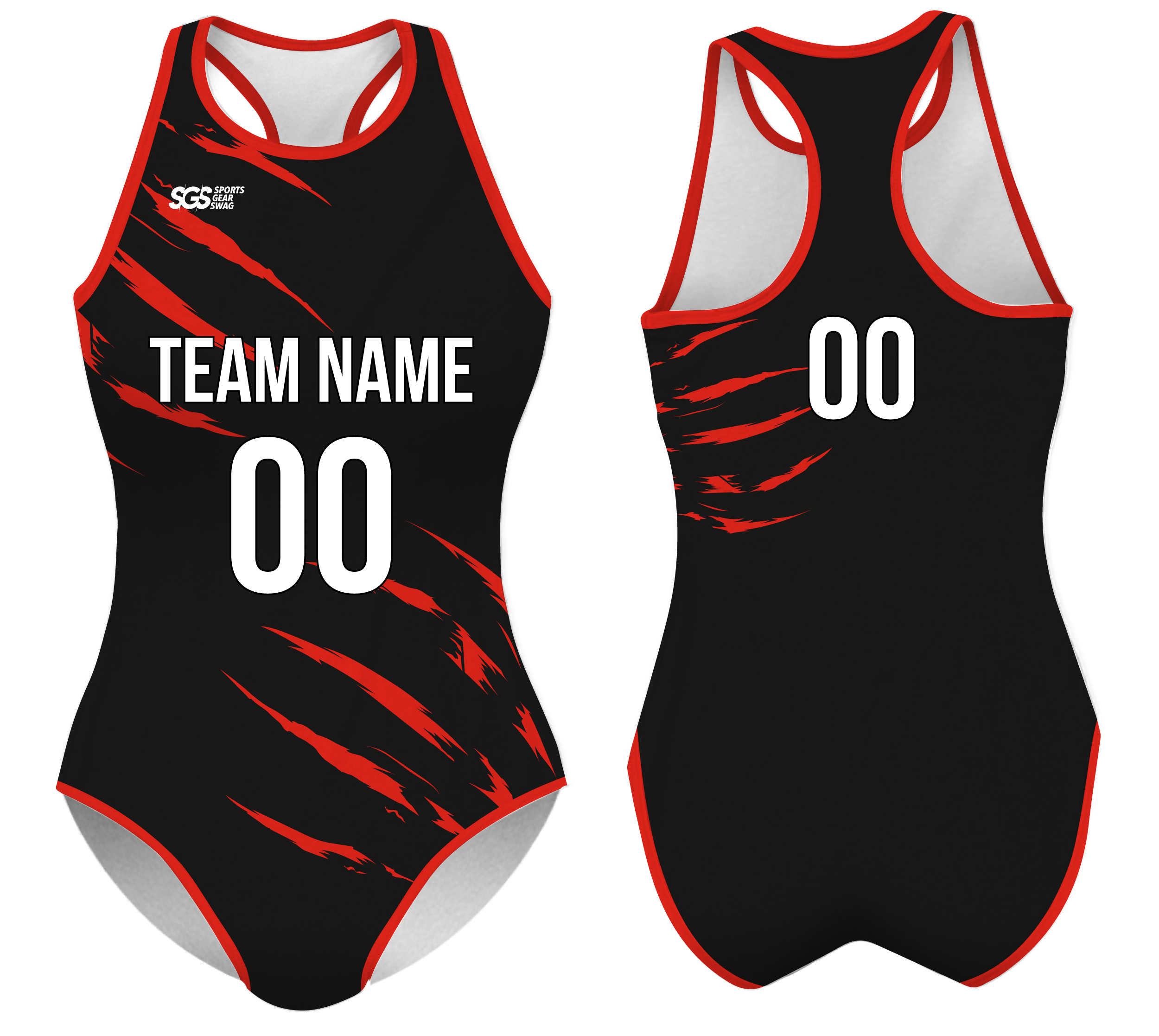 Custom water women speed suit savage claw - Women-water-speed-suits