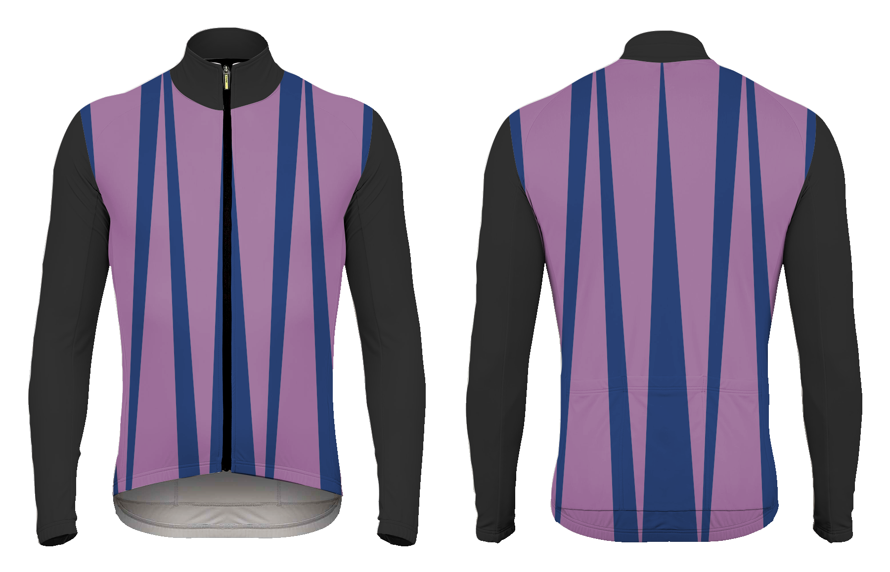 Custom awesome adult youth unisex cycling long sleeve - Jersey