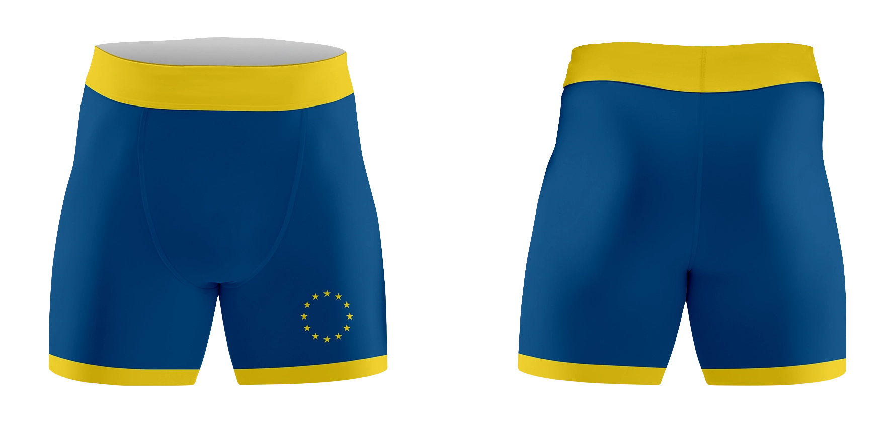 Custom compression dance shorts european pride - Dance-shorts