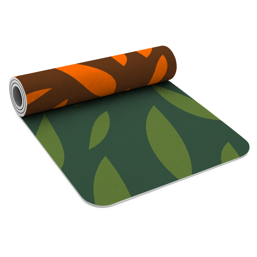 Custom yoga mat verdant - Yoga-mats