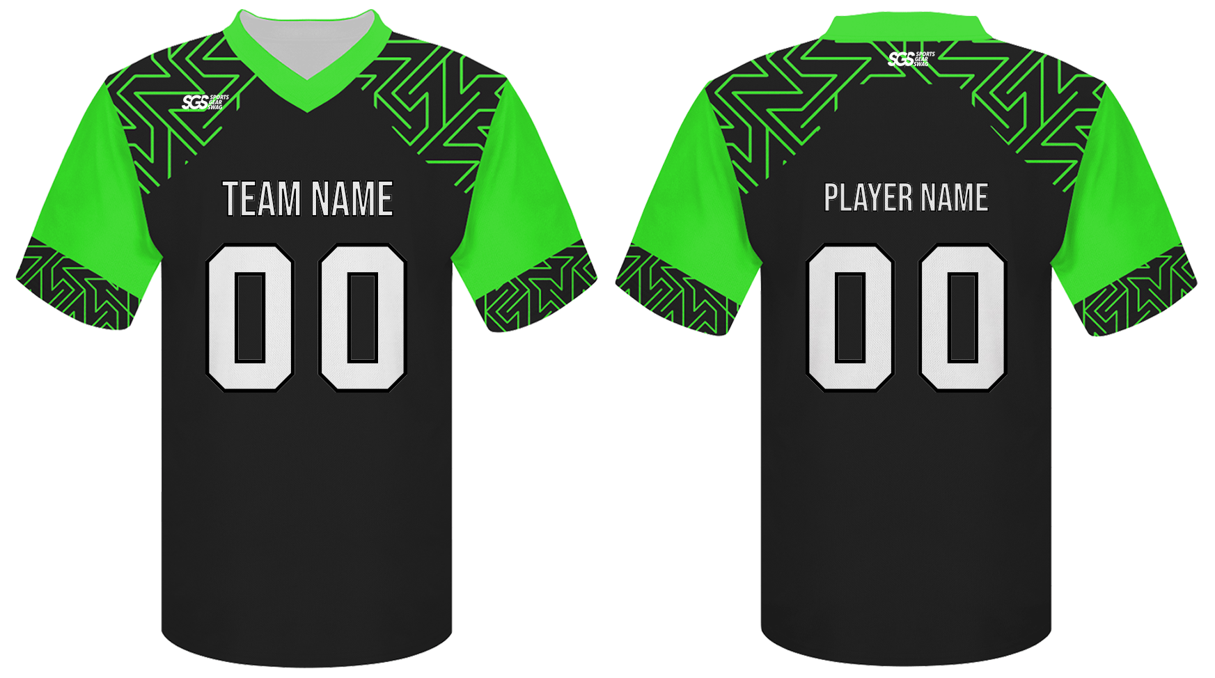 Custom  zigzag adult youth unisex no belts football jerseys - Jersey