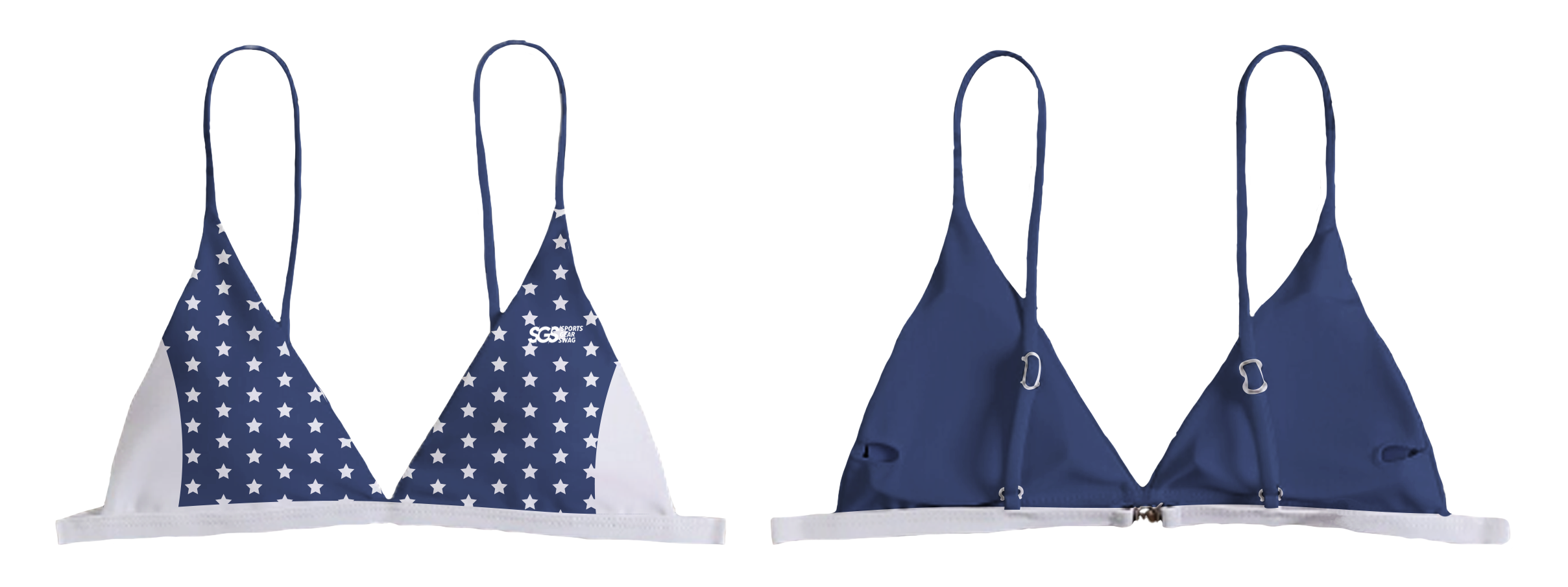 Custom two-piece bikini medium cut dazzling skies - Swimming-tops