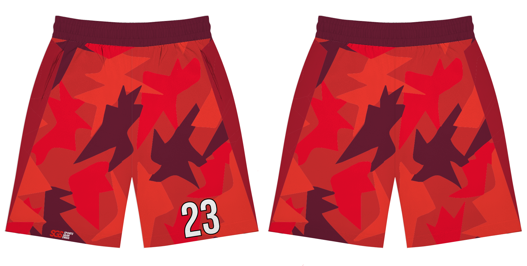 Custom Squash Shirt Adult Youth Unisex Crimson Stealth - JERSEY