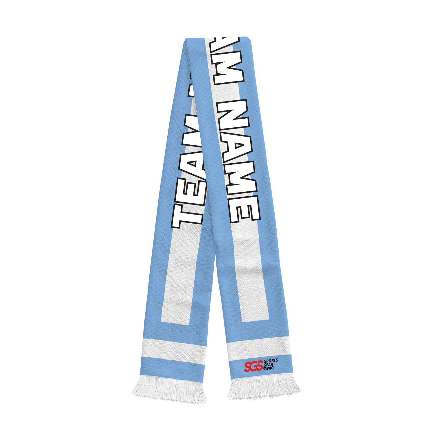 Custom fan scarf patagonian glow - Fan-scarves
