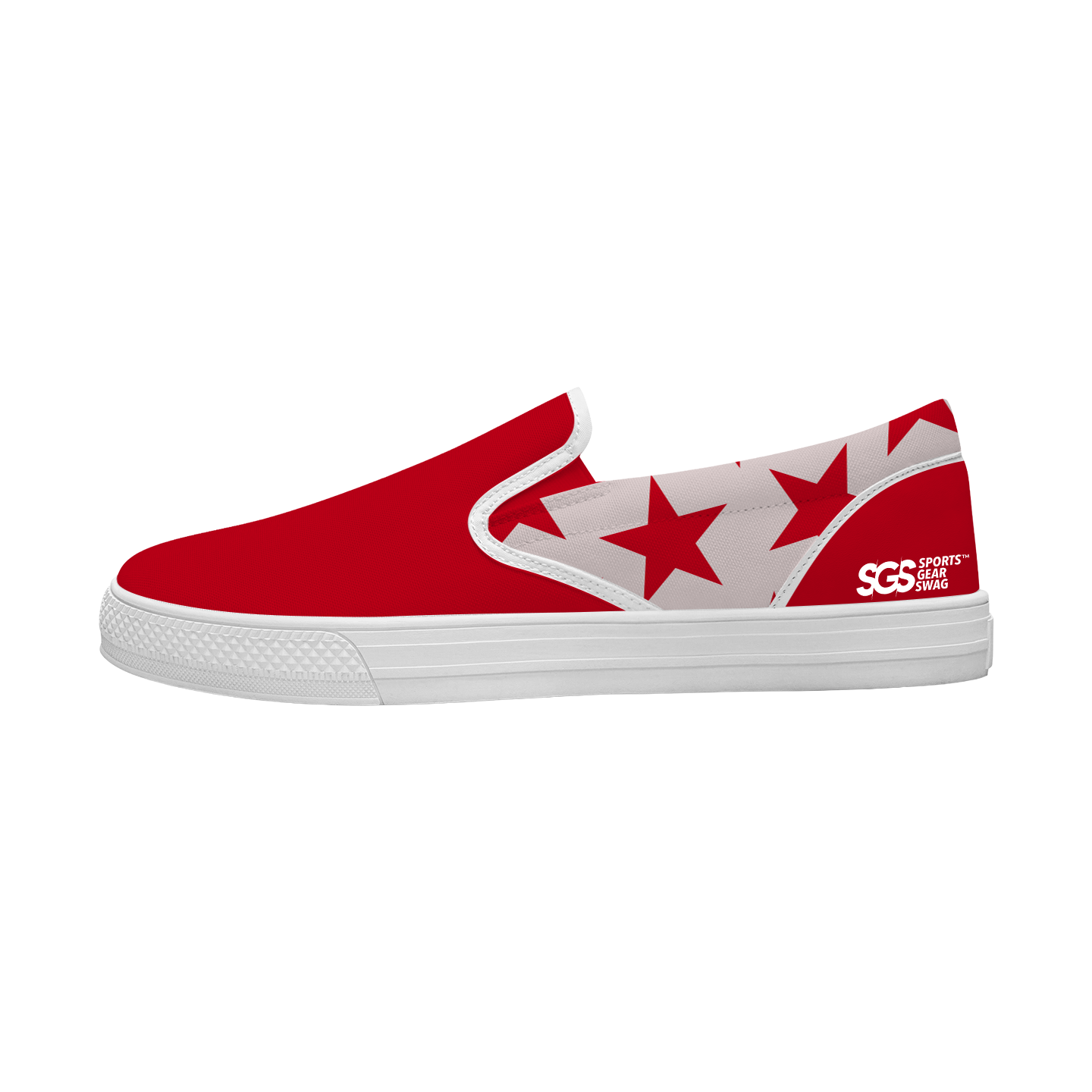 Custom slip on shoes white astral - Slip-on-shoes