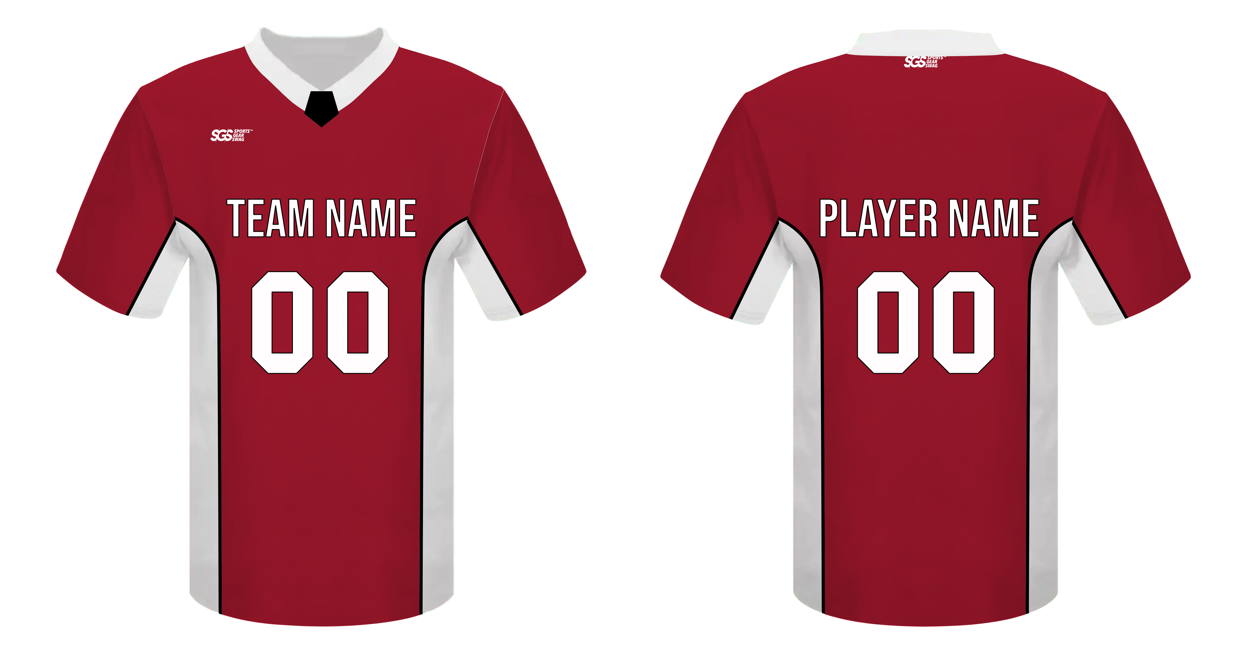 Custom football jersey adult youth unisex red rover - Jersey