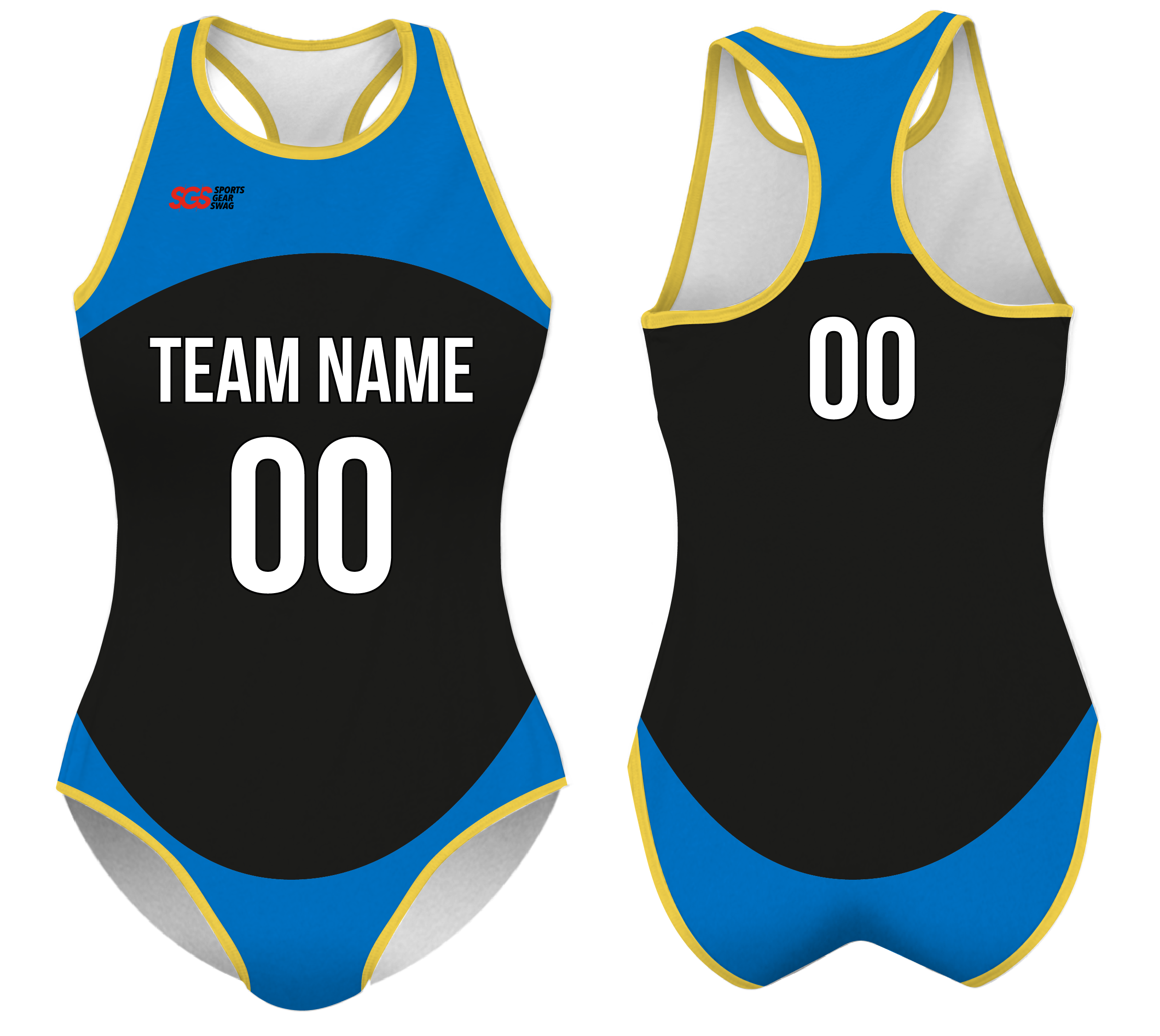 Custom water women speed suit vivid nightwave - Women-water-speed-suits