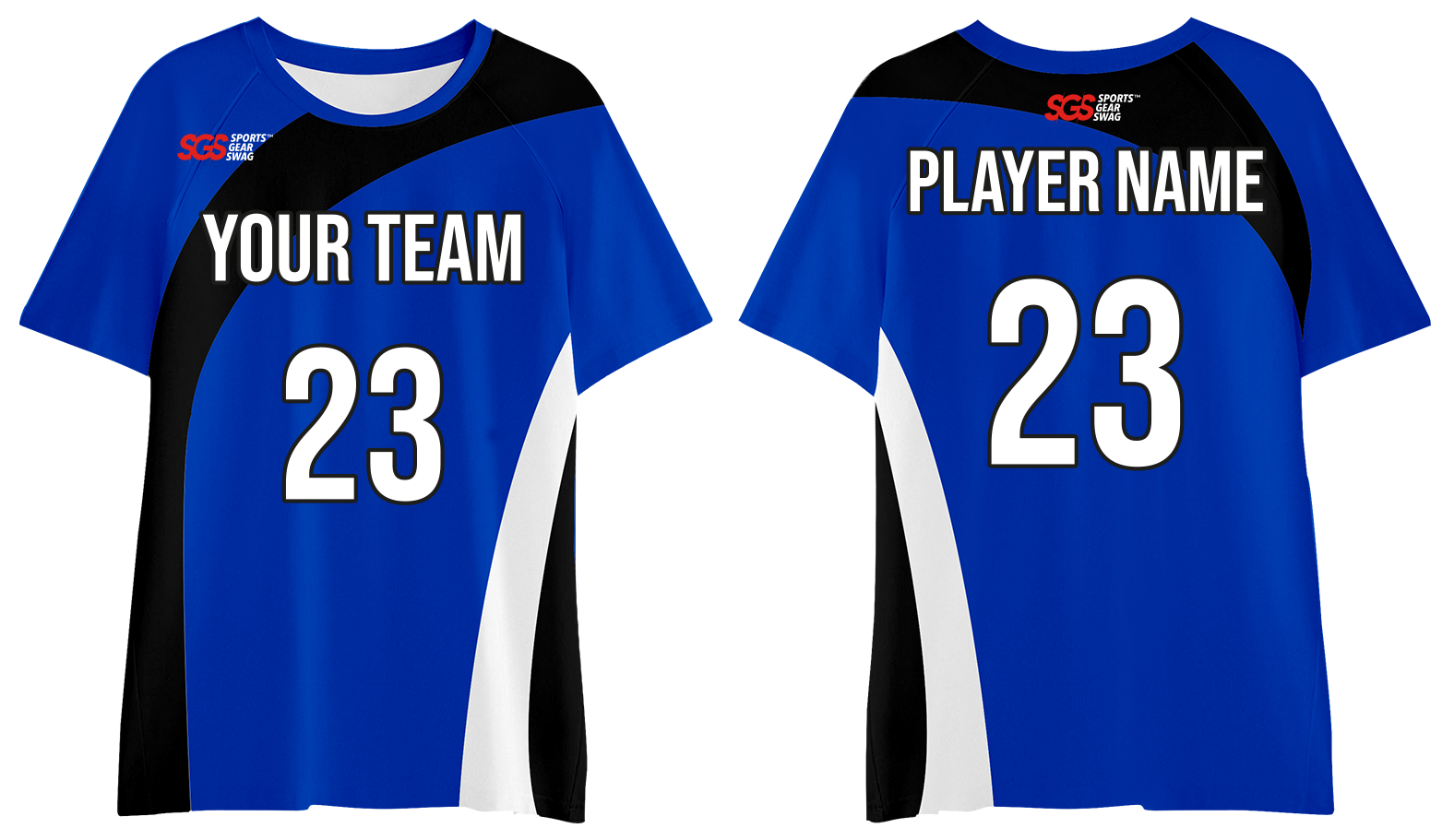Custom moisture-wicking sides stripe adult youth unisex shirt - Jersey